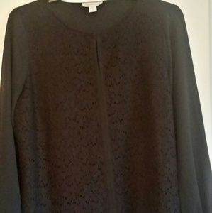 SOLD!!NWT Coldwater Creek lace blouse size 16